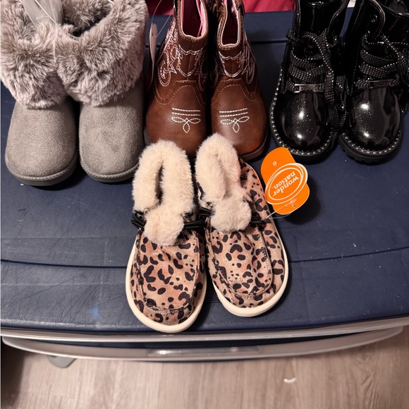 Stylish Baby Boot Collection - Gray, Brown, Black, Leopard - Picture 7 of 11